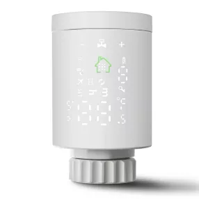   RSH® RV05 - Valvola termostatica intelligente per radiatori. 1 anno di utilizzo della batteria, allarme finestra aperta, innumerevoli processi e impostazioni automatici, adattatore Danfoss.