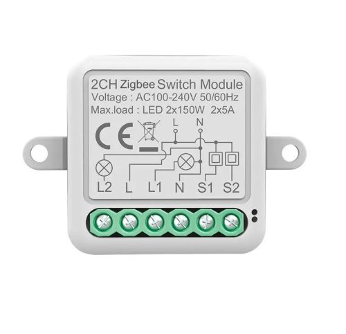 RSH® SB02 ZigBee - Interruttore SMART a 2 via - Controllo dell