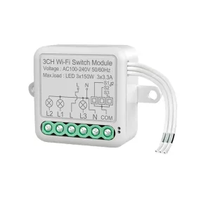   RSH® SB03 WiFi - Interruttore SMART a 3 via - Controllo dell applicazione, temporizzazione, istruzioni vocali. Amazon Echo, Google Home e integrazione IFTTT