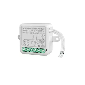   RSH® SB03 ZigBee - Interruttore SMART a 2 via - Controllo dell applicazione, temporizzazione, istruzioni vocali. Amazon Echo, Google Home e integrazione IFTTT