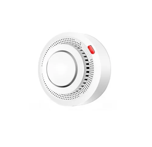 RSH® SD05 - Rilevatore intelligente di fumo e incendio. Suono locale da 80 dB e allarme tramite app, 2 anni di funz. con 2 batterie AAA