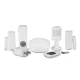 Kit allarme di sicurezza RSH® SK04 Smart Home con controllo APP - WiFi, batteria, 3 sensori, campanello, telecomando
