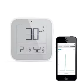   RSH® XZ-WSD01- Misuratore di luce intelligente + sensore di temperatura e umidità - con controllo ZigBee