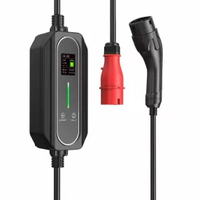   Raedian 22kW | 3x32A | Type 2 | Portable EV Charger - Caricabatteria portatile per auto elettrica trifase (3x32A) | Cavo da 5 metri