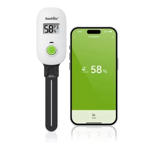  RainPoint® HCS026FRF - Sensore di umidità del terreno per esterni - Portata 60 m, controllo automatico della valvola di irrigazione