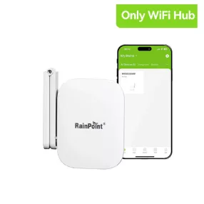   RainPoint® Mini Wi-Fi HUB - Unità centrale intelligente – per valvole di irrigazione e dispositivi di misurazione