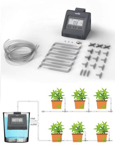 RainPoint® IK10PW Wi-Fi, sistema di irrigazione automatico per interni senza rubinetto dell