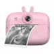 SearySky S1: fotocamera per bambini e stampante istantanea in uno. Risoluzione 1080P, ampio display - rosa