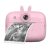 SearySky S1: fotocamera per bambini e stampante istantanea in uno. Risoluzione 1080P, ampio display - rosa