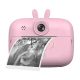 SearySky S1: fotocamera per bambini e stampante istantanea in uno. Risoluzione 1080P, ampio display - rosa