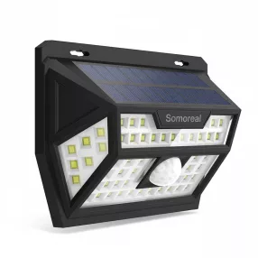   Lampada solare da esterno - Somoreal SM-OLT1 con rilevatore di movimento, resistente all acqua IP64