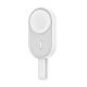 VEGER Pomme W0102 - Powerbank e caricabatterie per Apple Watch. Da 2,5 W per tutti i dispositivi compatibili con QI - Bianco