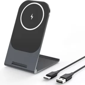   Veger Y56 - Caricabatterie wireless magnetico da 15 W per tutti i telefoni che supportano lo standard QI