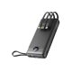 Power bank Veger C20 - 20000mAh - integrato, 4 cavi, indicatore di carica a LED, alimentazione di carica 4x 2A