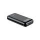 Veger L21 - Power bank da 20000 mAh - Indicatore di carica a LED, 4 porte di ricarica - Nero