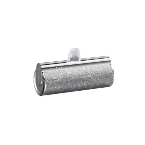  Veger Lipstick-L Power Bank cu conector Lightning - capacitate 5000mAh, pentru toate produsele Apple Lightning, încărcare PD3.0