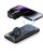 Veger MagMulti - Caricabatterie wireless doppio magnetico 3 in 1: 10000 mAh, carica 4 dispositivi contemporaneamente, dimensioni e peso compatti - nero