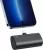 Veger PlugOn Lightning - Power Bank da 5000 mAh con connettore Lightning USB integrato per prodotti Apple, con capacità di ricarica 1x 20W / PD3.0