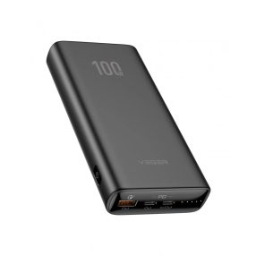   Veger T100 - Potenza di ricarica 100 W, 20000 mAh, 2x porte di ricarica Type-C + 1x USB-A