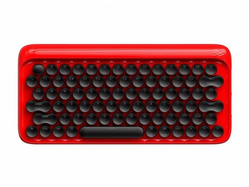 Xiaomi Youpin LOFREE Tastiera meccanica - meccanica (blue switch keys) illuminazione LED RGB, uso cablato e wireless - rosso