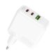 YOOUP NC67-G - Caricabatterie GaN a 3 porte da 65 W - Caricabatterie rapido USB GaN Power da 65 W (2x USB-C + 1x USB-A)