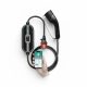 Zopoise ZA05 - 11 kW | WiFi | Caricabatterie portatile + da parete per auto elettriche | 3x16 A | Type 2 | Cavo da 5 m | Relè Fi | App