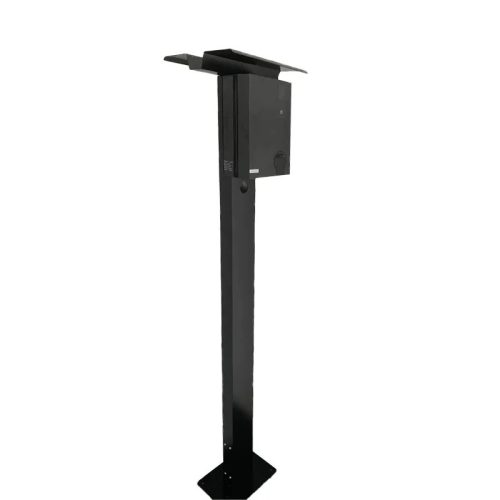 Colonna per caricabatterie da muro RAEDIAN (wallbox) - È possibile posizionare 2 wallbox - nero