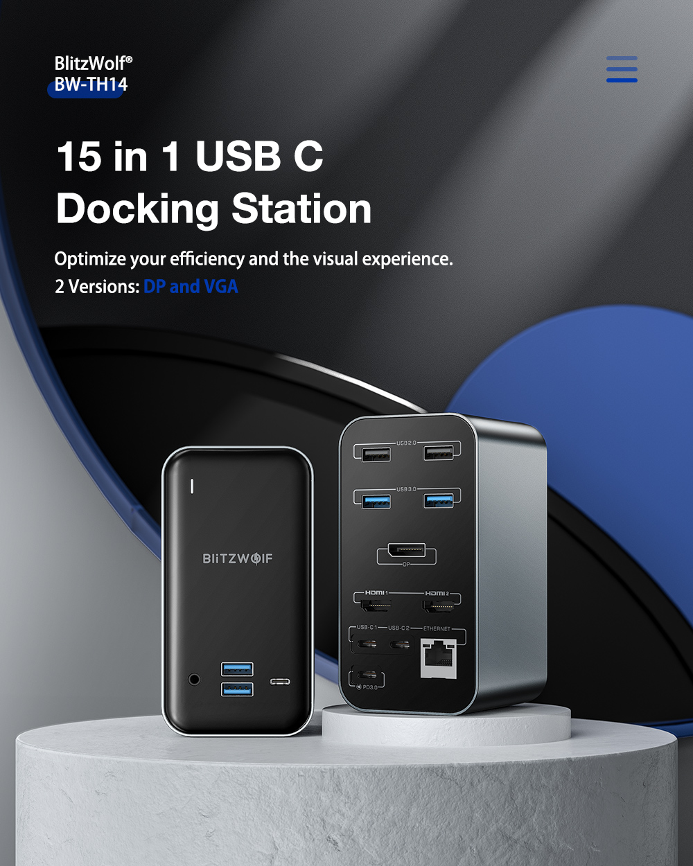 Blitzwolf BW-TH14 docking station